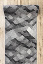 RugsX Silver Palanga Runner in Grey - Size: 90 cm x 170 cm - thumbnail 5