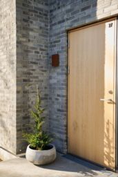 Nordlux Modern Outdoor Wall Light Brown Corten Intergrated LED Coastal/Marine Safe - Mains Powered, IP54 - thumbnail 9
