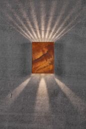 Nordlux Modern Outdoor Wall Light Brown Corten Intergrated LED Coastal/Marine Safe - Mains Powered, IP54 - thumbnail 7