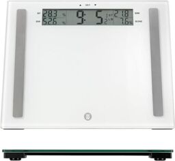 CONAIR Weight Watchers Extra Wide Bathroom Scale, Easy Read Display, Ultimate Accuracy Body Analyser 8937NU in Clear - thumbnail 6