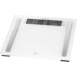 CONAIR Weight Watchers Extra Wide Bathroom Scale, Easy Read Display, Ultimate Accuracy Body Analyser 8937NU in Clear - thumbnail 4
