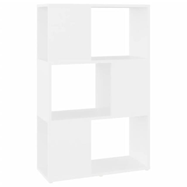 Berkfield Home Book Cabinet Room Divider White 60x24x94 cm Engineered Wood - Size: 60 x 24 x 94 cm - image 1