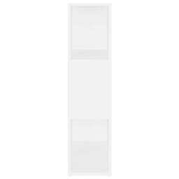 Berkfield Home Book Cabinet Room Divider White 60x24x94 cm Engineered Wood - Size: 60 x 24 x 94 cm - thumbnail 6