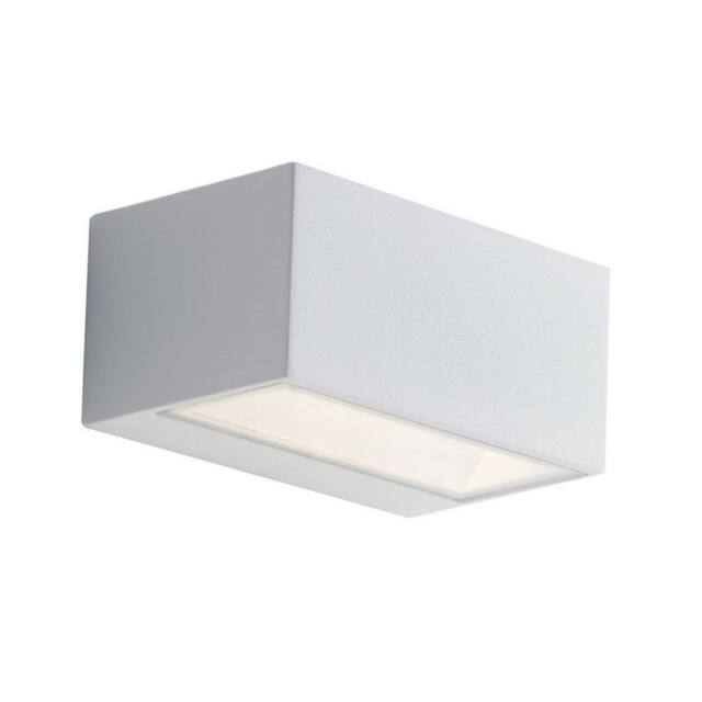 Netlighting Twin Outdoor Up Down Wall Light White Transparent IP54 4000K