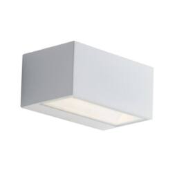 Netlighting Twin Outdoor Up Down Wall Light White Transparent IP54 4000K