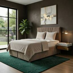 DS Living Vesper Mink Ottoman Bed in Brown - Size: Single - thumbnail 4