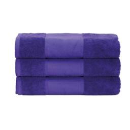 ARTG Print-Me Bath Towel in Purple - thumbnail 2