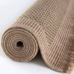 THE RUGS Jute Looking Square Dots Design Outdoor Rugs Garden Patio Nature 5200 in Green - Size: 80 cm x 150 cm - thumbnail 5