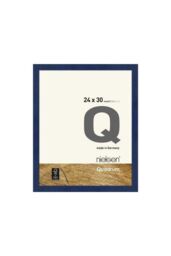 nielsen Quadrum 24 x 30cm Wooden Picture Frame With Protective Glass Front in Blue - Size: 24 x 30 cm - thumbnail 1
