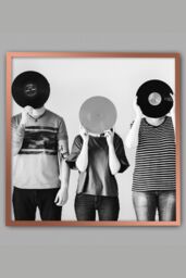Find Me A Gift Record Album Frame - Rose Gold - thumbnail 5