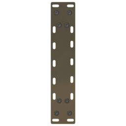Berkfield Home Coffee Table Legs Natural Steel 2 pcs 40x(30-31) cm Steel in Grey - thumbnail 7