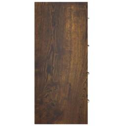 Berkfield Home Sideboard with 4 Drawers 60x30.5x71 cm Smoked Oak in Brown - thumbnail 5