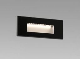 Netlighting Dart Outdoor LED Recessed Wall Light Black 5W 2700K IP65 - thumbnail 1