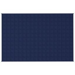 Berkfield Home Weighted Blanket Blue 120x180 cm 5 kg Fabric - thumbnail 3