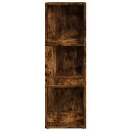 Berkfield Home Classic Corner Cabinet Smoked Oak 33x33x100 cm Engineered Wood in Brown - Size: 33 x 33 x 100 cm - thumbnail 5