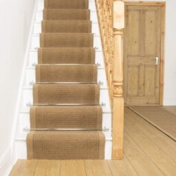 runrug Beige Aztec Stair Carpet Runner - Size: 80 cm x 720 cm - thumbnail 5