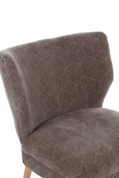 Orsina Elegant Grey Chenille Wingback Chair, Modern Grey Highback Chair, Stylish Mid-century Armchair For Hallways - thumbnail 5