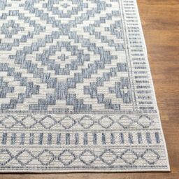 Livabliss Tuareg-Global Modern Graphic In- & Outdoor Rug in Dark Blue - Size: 120 cm x 170 cm - thumbnail 5