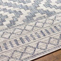 Livabliss Tuareg-Global Modern Graphic In- & Outdoor Rug in Dark Blue - Size: 120 cm x 170 cm - thumbnail 3