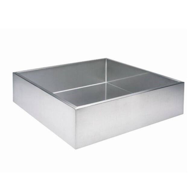 Primrose Stainless Steel Reservoir For Water Features 72L in Silver - image 1