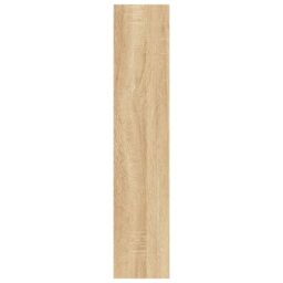 Berkfield Home Wall Shelf Sonoma Oak 90x16x78 cm Engineered Wood in Brown - Size: 90 x 16 x 78 cm - thumbnail 5