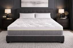 Nexus Mattresses Ltd Hybrid Harmony Pocket Spring Mattress in White - Size: King - thumbnail 5