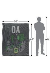 Warner Brothers Green Lantern Officially Licensed Silky Touch Super Soft Throw Blanket 152 x 127 cm in White - thumbnail 5
