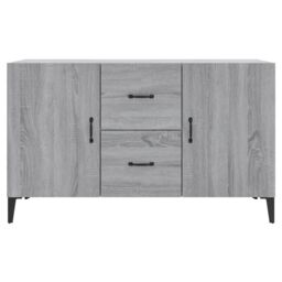 Berkfield Home Sideboard Grey Sonoma 100x36x60 cm Engineered Wood - Size: 100 x 36 x 60 cm - thumbnail 5