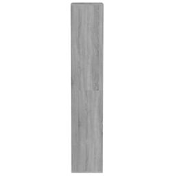 Berkfield Home Shoe Cabinet Grey Sonoma 54x34x183 cm Engineered Wood - Size: 54 x 34 x 183 cm - thumbnail 5