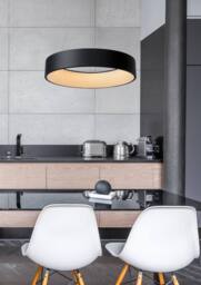 Netlighting Talowe Led Modern Pendant 60cm LED Dim. 1x39W 3000K Black - thumbnail 4