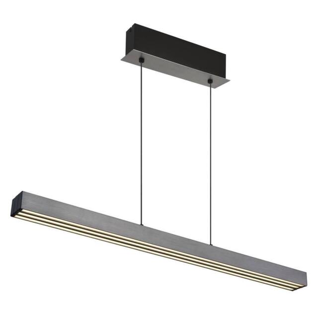 Netlighting Ethan Bar Pendant Grey LED Dimmable 2700 6000K Touch Dimmer - image 1