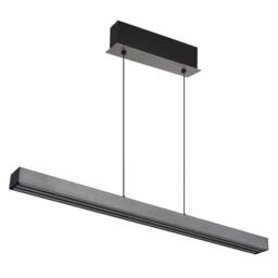 Netlighting Ethan Bar Pendant Grey LED Dimmable 2700 6000K Touch Dimmer - thumbnail 2