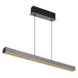 Netlighting Ethan Bar Pendant Grey LED Dimmable 2700 6000K Touch Dimmer - thumbnail 4