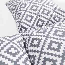 OHS Egg Chair Cushion Large Headrest Pillow Outdoor Garden Water Resistant in Light Grey - thumbnail 3
