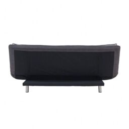 Home Detail Michigan Fabric Sofa Bed Duo Contrast Fabric With Chrome Legs in Light Grey - thumbnail 5