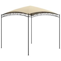 Berkfield Home Gazebo 3x3x2.65 m Cream 180 g/m ² in Beige - thumbnail 1