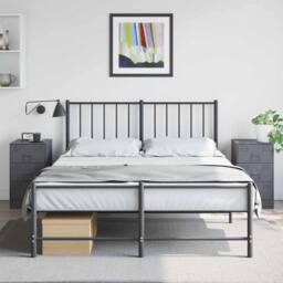 Berkfield Home Bedside Cabinets 2 pcs Anthracite 34.5x39x62 cm Steel in Charcoal - thumbnail 2