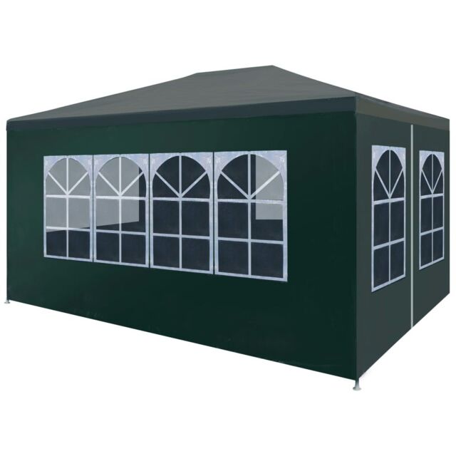 Berkfield Home Party Tent 3x4 m Green - image 1