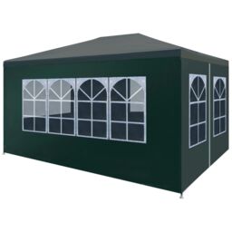 Berkfield Home Party Tent 3x4 m Green - thumbnail 1