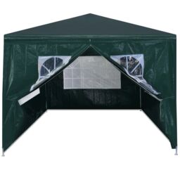 Berkfield Home Party Tent 3x4 m Green - thumbnail 3