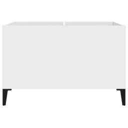 Berkfield Home Record Cabinet White 74.5x38x48 cm Engineered Wood - thumbnail 5