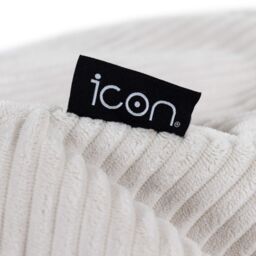 icon Kids Football Jumbo Cord Classic Bean Bag, Light Pink - Size: Medium - thumbnail 6