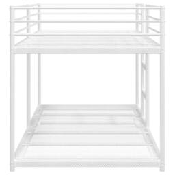 Berkfield Home Bunk Bed without Mattress White 90x190 cm Steel - thumbnail 6