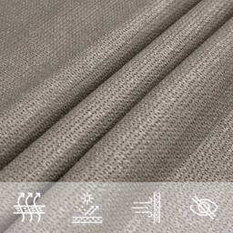Berkfield Home Sunshade Sail 160 g/m¬≤ Trapezium Light Grey 3/4x2 m HDPE - thumbnail 8