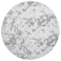 Berkfield Home Shaggy Rug High Pile NAVARRA Silver Grey 240x240 cm Polyester - Size: Medium - thumbnail 1