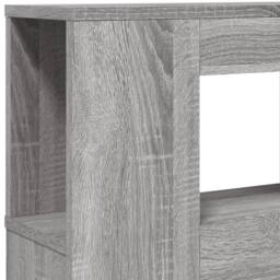 Berkfield Home LED Headboard Grey Sonoma 120x18.5x103.5 cm Engineered Wood - thumbnail 9