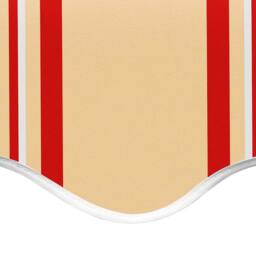 Berkfield Home Replacement Fabric for Awning Yellow & Orange 6x3 m - thumbnail 5