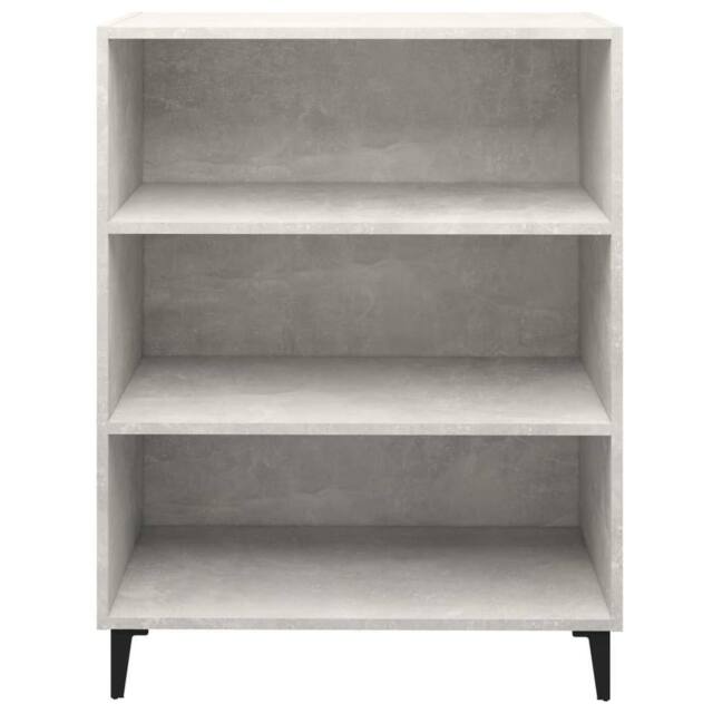 Berkfield Home Sideboard Concrete Grey 69.5x32.5x90 cm Engineered Wood - image 1