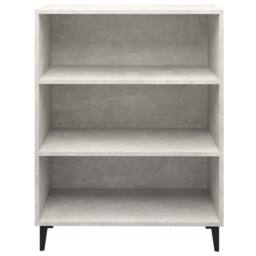 Berkfield Home Sideboard Concrete Grey 69.5x32.5x90 cm Engineered Wood - thumbnail 1