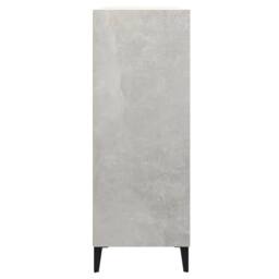 Berkfield Home Sideboard Concrete Grey 69.5x32.5x90 cm Engineered Wood - thumbnail 4